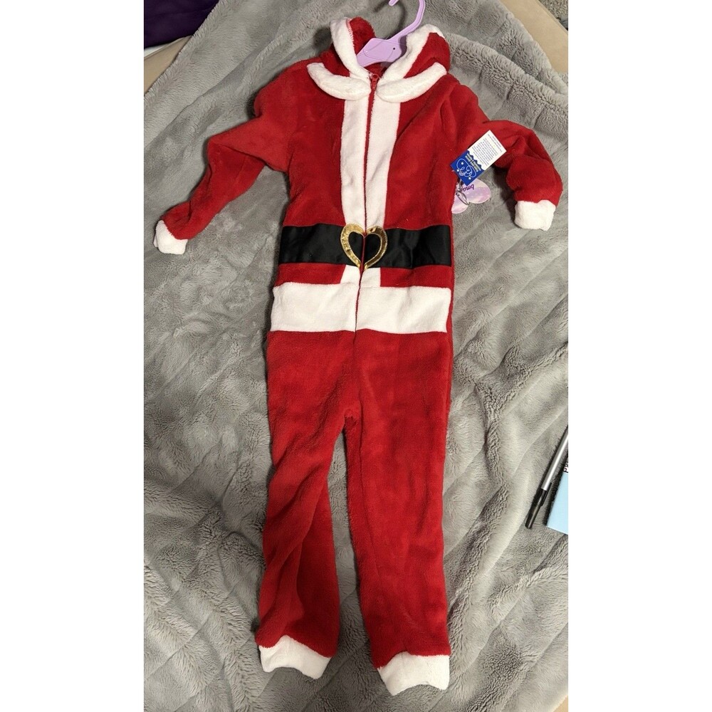 Girls Christmas Santa Costume Size 4T NWT
